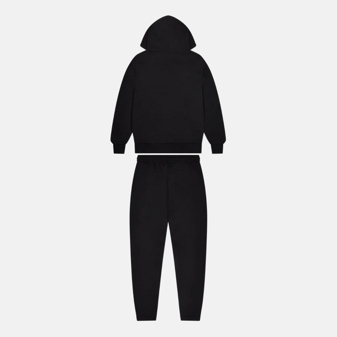 Trapstar Arched Irongate Tracksuit - Black / Blue Camo - No Sauce The Plug