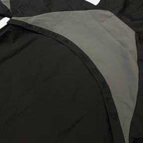 Syna Logo Vortex Woven Jacket - Blackout - No Sauce The Plug