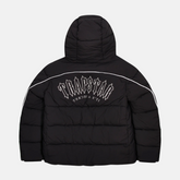 Trapstar Irongate Arch Pipping Puffer - Black/White - No Sauce The Plug