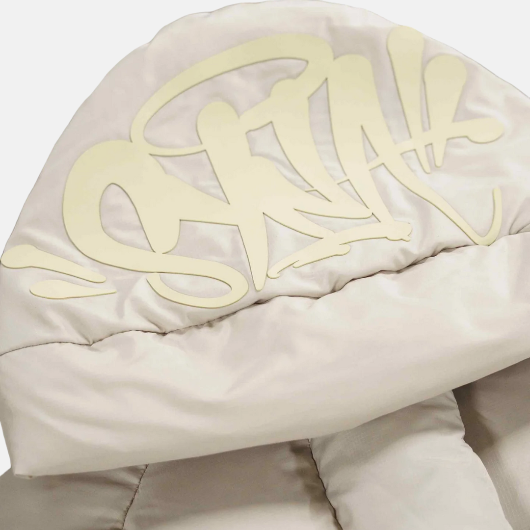 Syna Down Puffer Jacket - Cream - No Sauce The Plug
