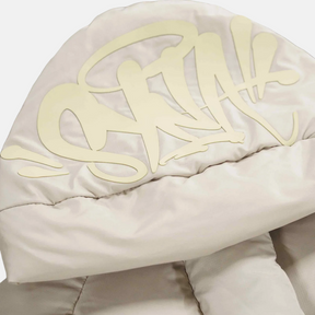 Syna Down Puffer Jacket - Cream - No Sauce The Plug