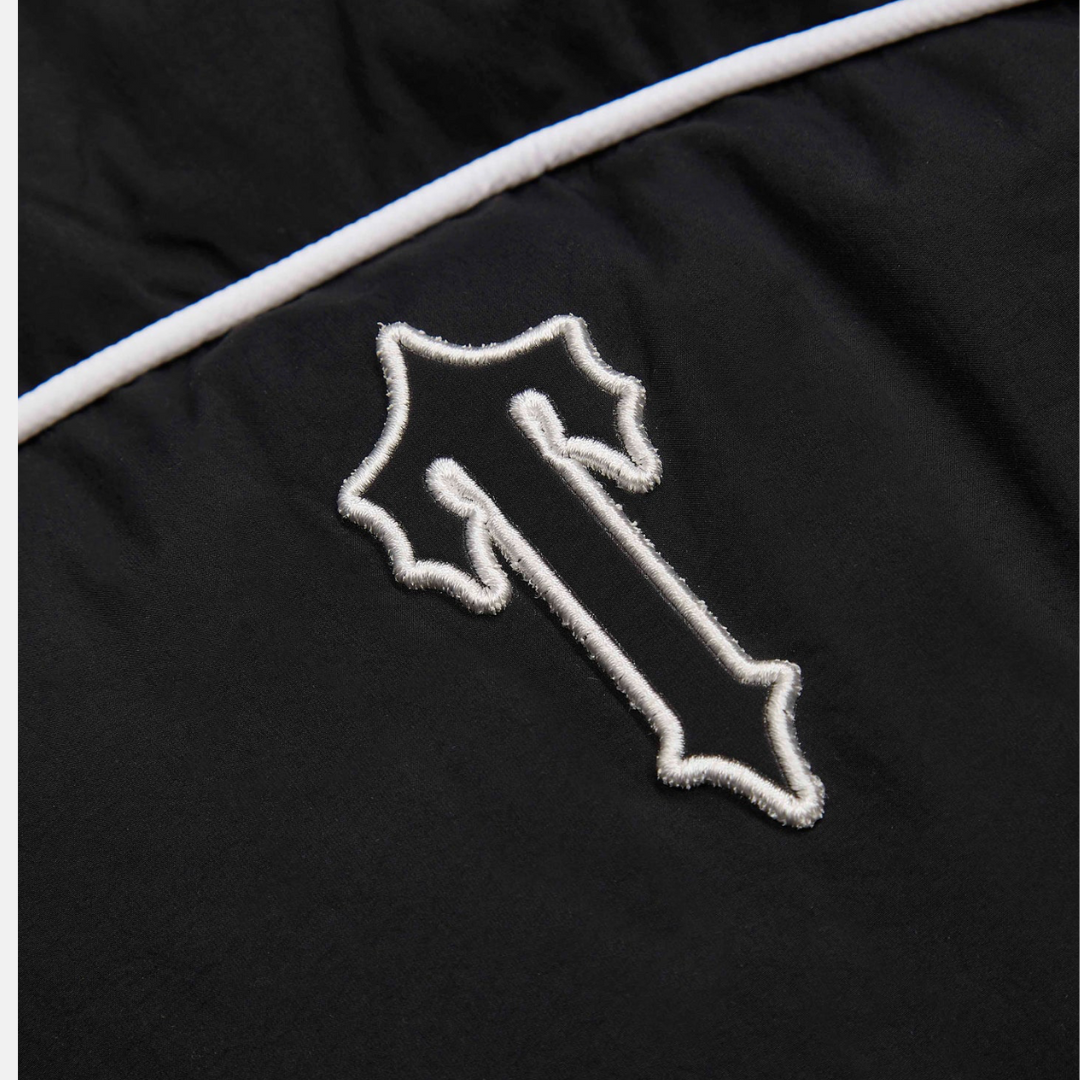 Trapstar Irongate Arch Pipping Puffer - Black/White - No Sauce The Plug