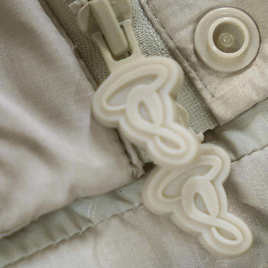 Syna Down Puffer Jacket - Cream - No Sauce The Plug
