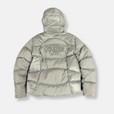 Syna Wave Puffer Jacket - Grey - No Sauce The Plug