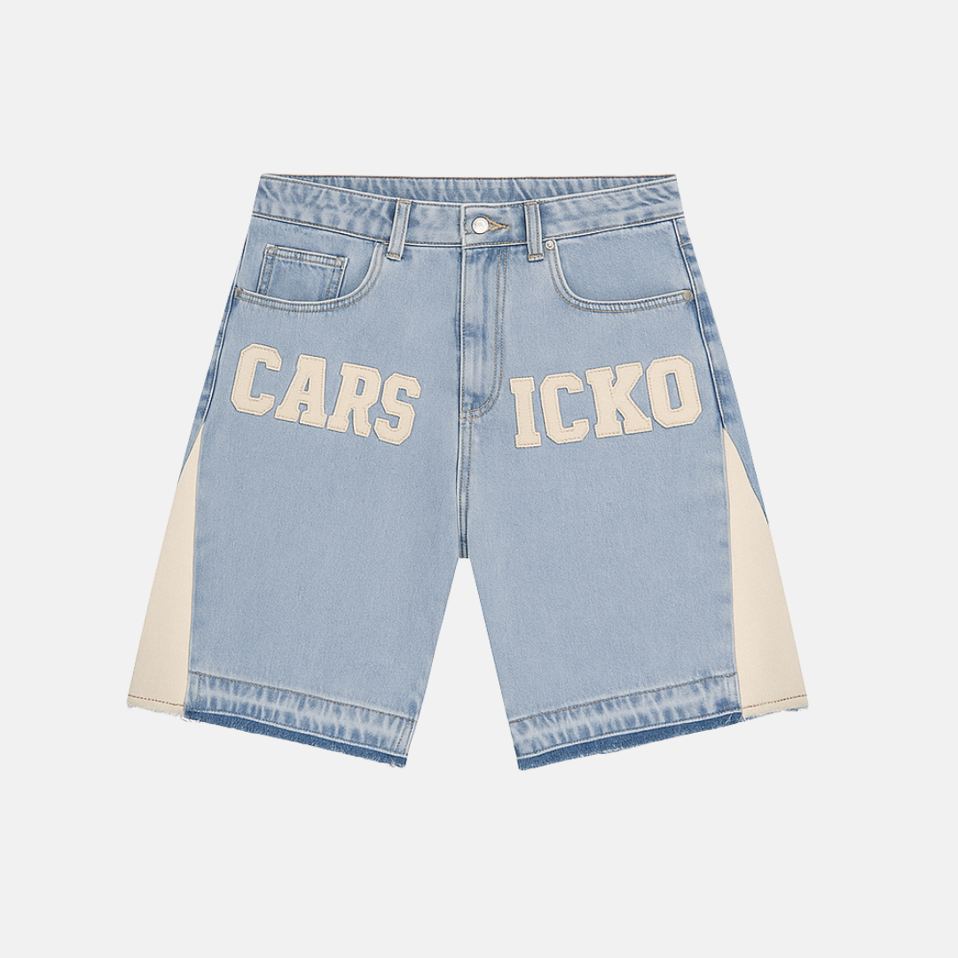 Carsicko Denim Shorts - Blue - No Sauce The Plug