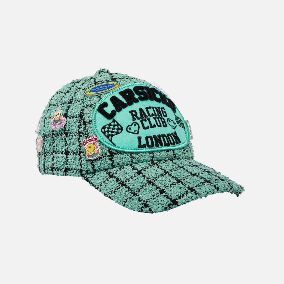 Carsicko Racing Club Hat - Green - No Sauce The Plug