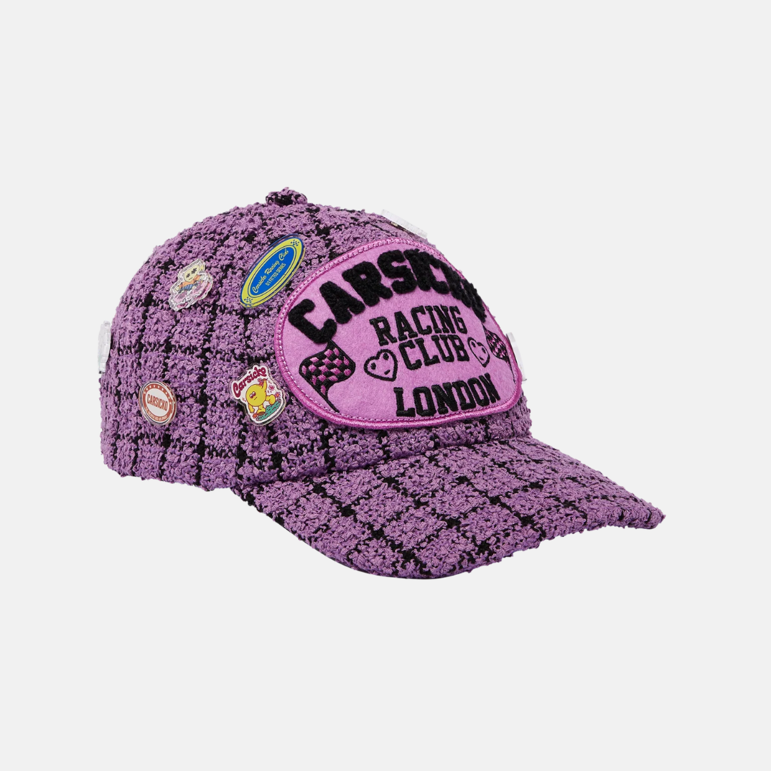 Carsicko Racing Club Hat - Purple - No Sauce The Plug