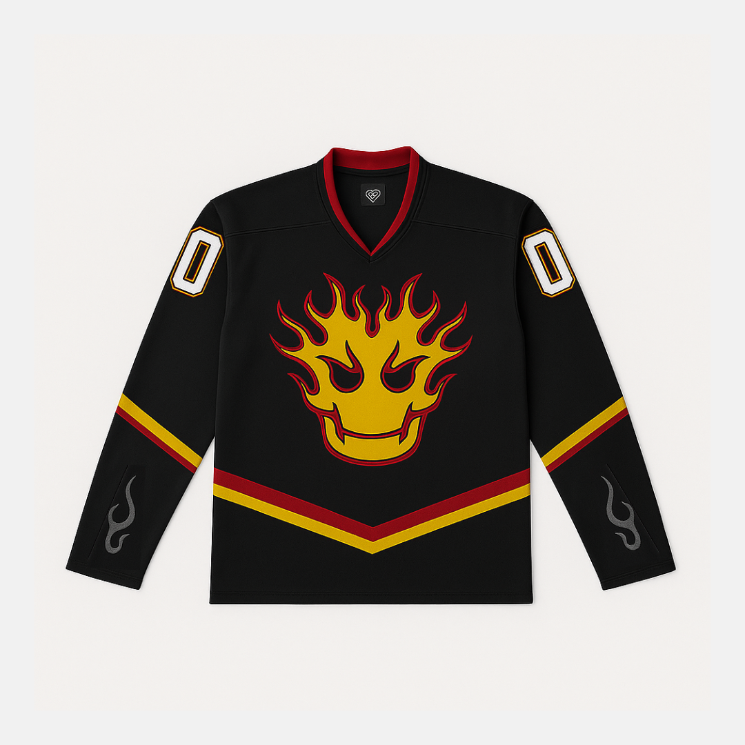 Carsicko Jersey - Black / Red - No Sauce The Plug
