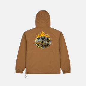 Carsicko Windbreaker - Brown - No Sauce The Plug