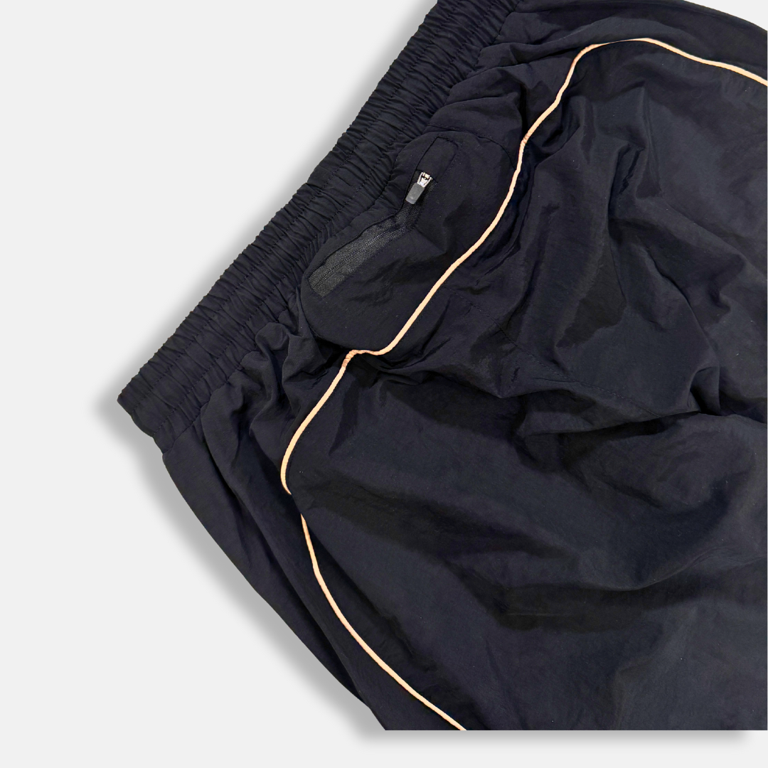 Syna x CRG Shell Tracksuit - Black & Rose Gold - No Sauce The Plug