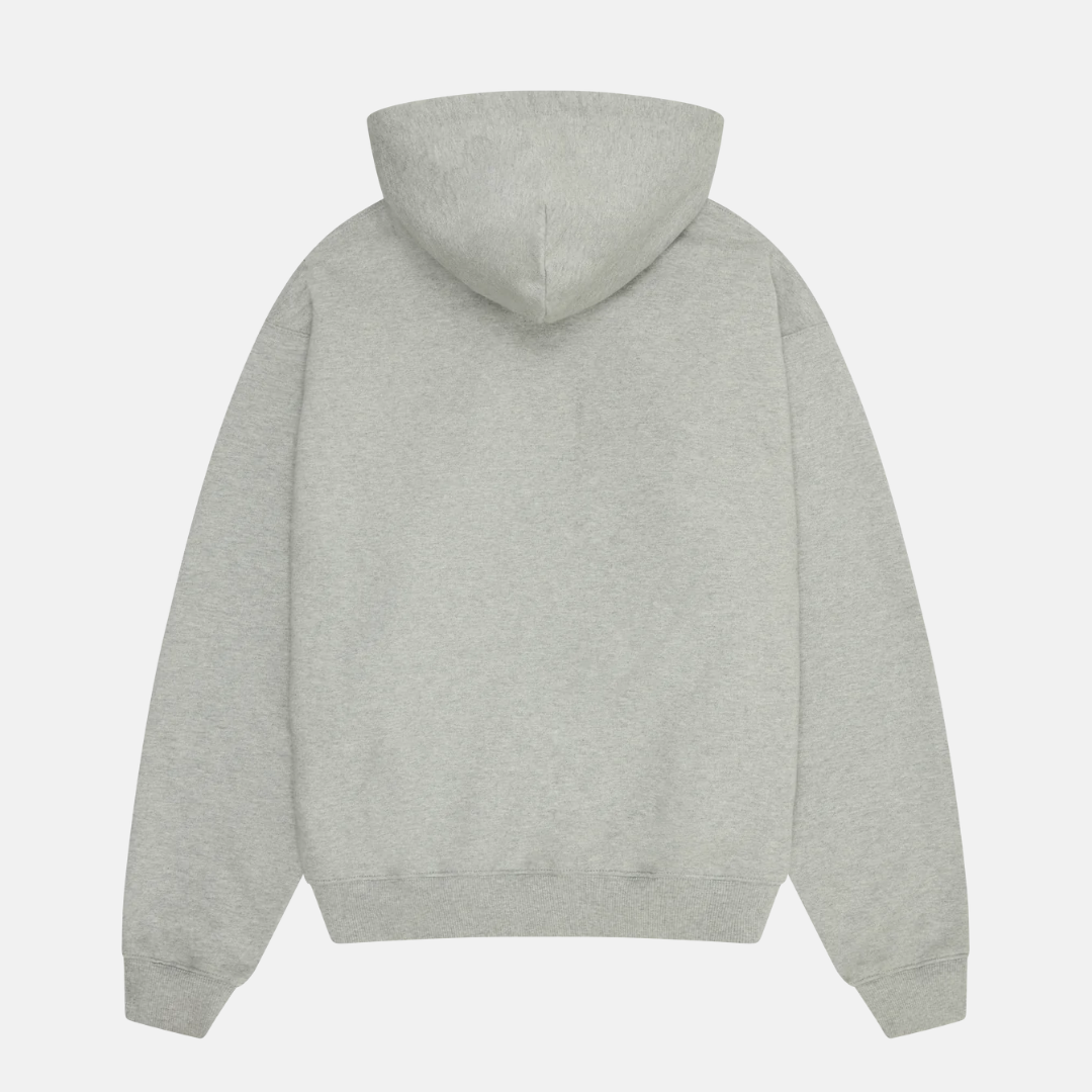 Broken Planet Basics Hoodie - Heather Grey - No Sauce The Plug