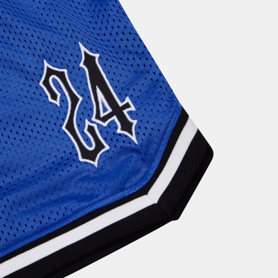 Trapstar Shooters Basketball Shorts - Blue - No Sauce The Plug
