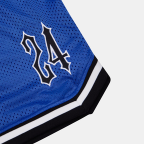 Trapstar Shooters Basketball Shorts - Blue - No Sauce The Plug