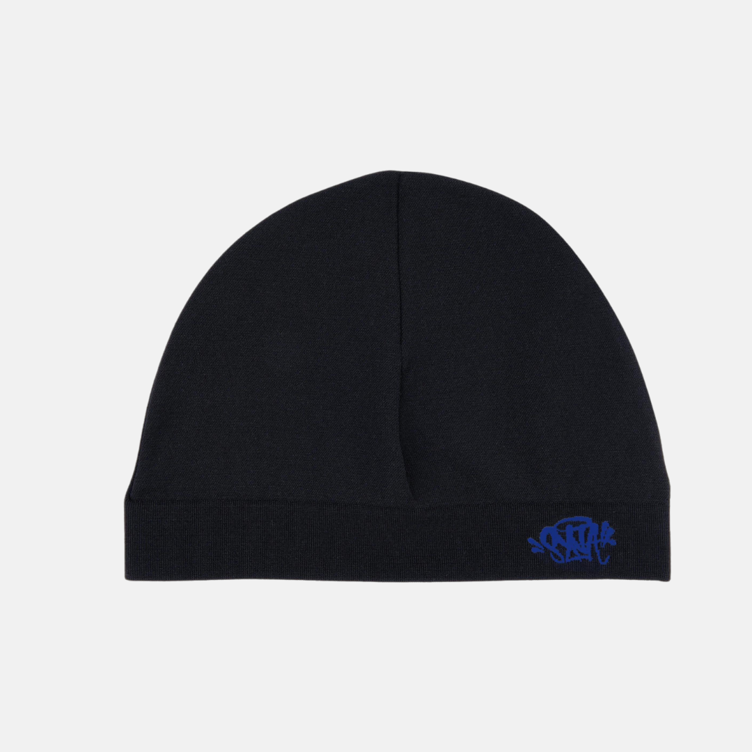 Syna Skull Cap - Black/Blue - No Sauce The Plug