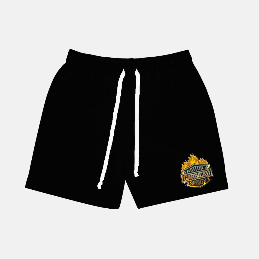Carsicko Windbreaker Shorts - Black - No Sauce The Plug