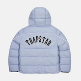 Trapstar Irongate Arch Pipping Puffer - Ice Blue - No Sauce The Plug