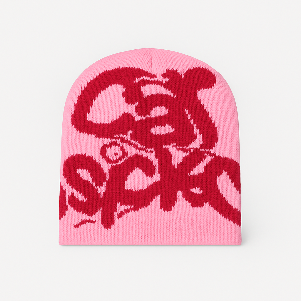 Carsicko World beanie - Pink - No Sauce The Plug