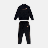 Syna x CRG Shell Tracksuit - Black & Rose Gold - No Sauce The Plug