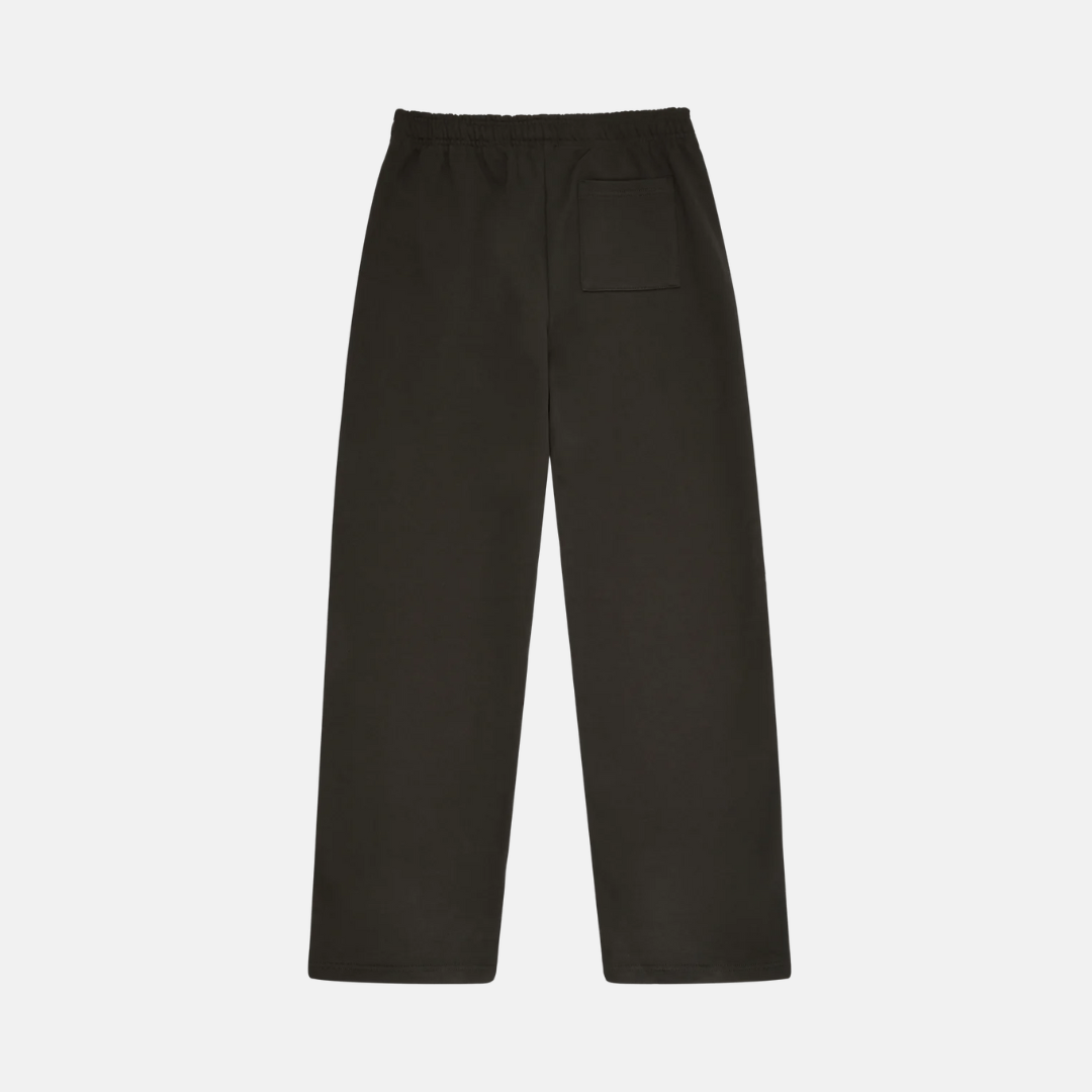 Broken Planet Straight Leg Sweatpants - Soot Black - No Sauce The Plug