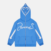 Carsicko Love Spread Zip Up Hoodie - University Blue - No Sauce The Plug