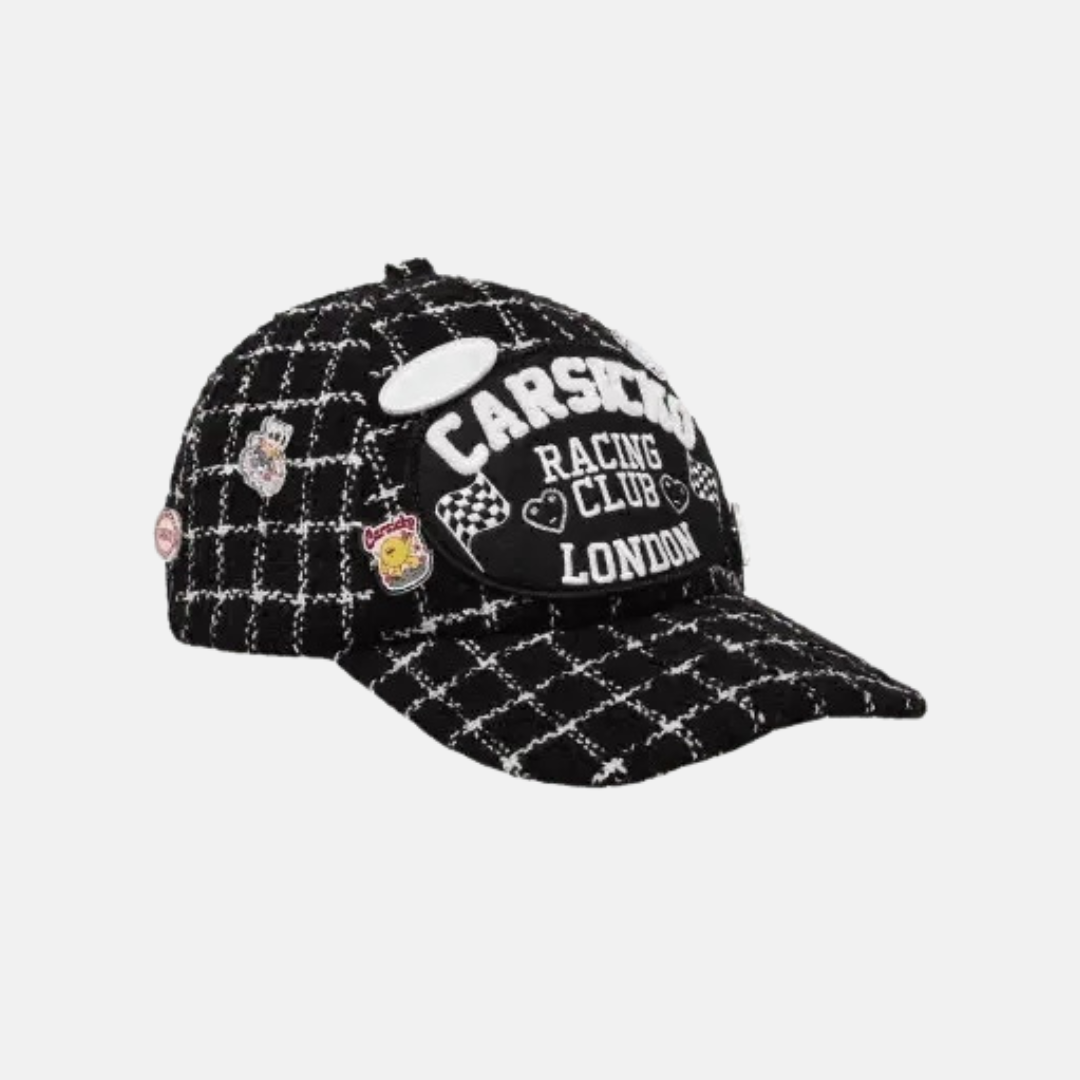 Carsicko Racing Club Hat - Black - No Sauce The Plug