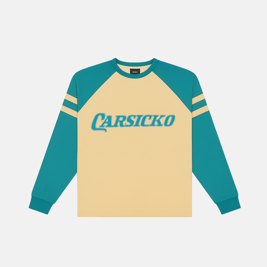Carsicko Jersey - Orange / Green - No Sauce The Plug