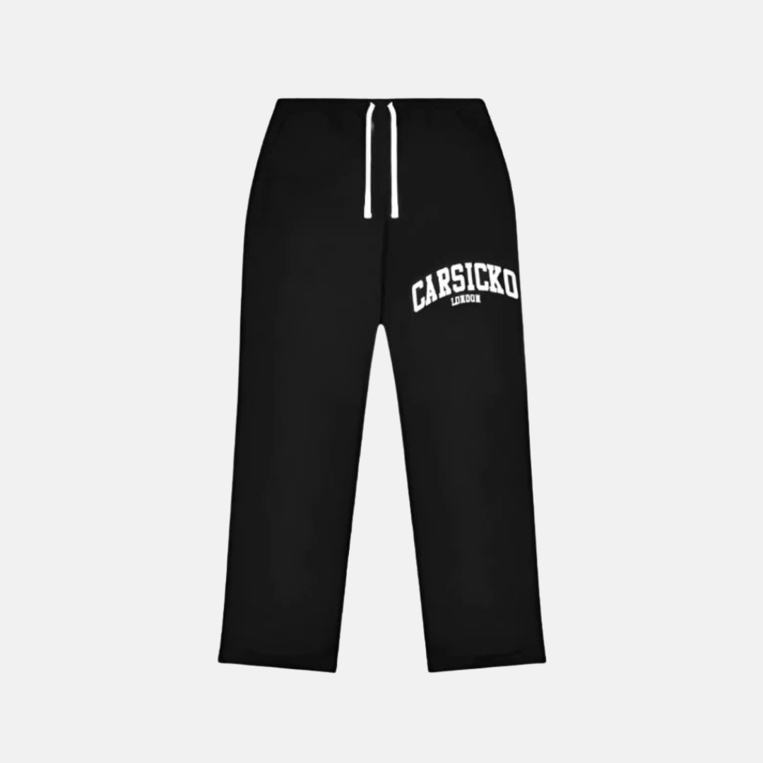 Carsicko London Joggers - Black - No Sauce The Plug