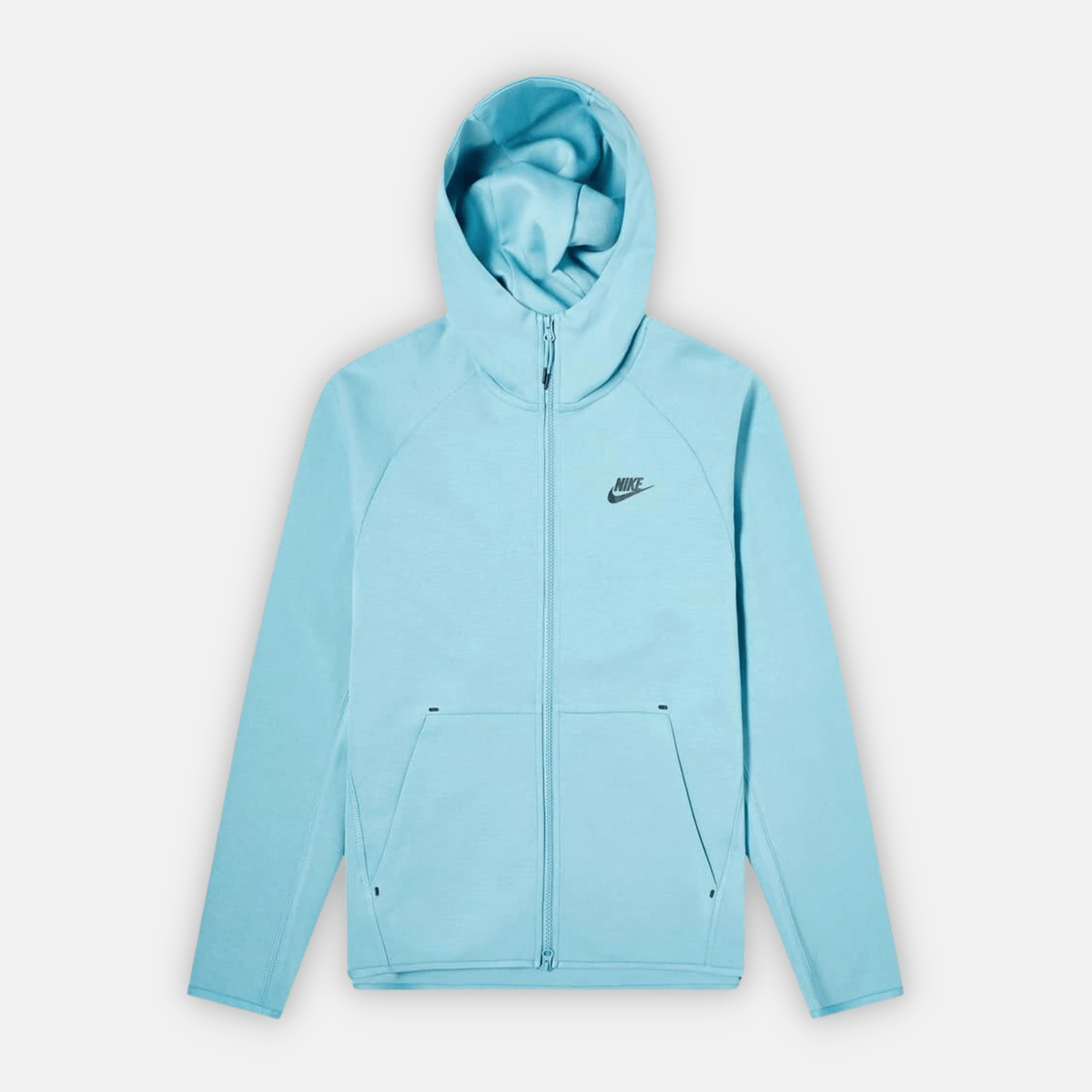 Nike Tech Fleece Hoodie - Baby Blue (2nd Gen) - No Sauce The Plug