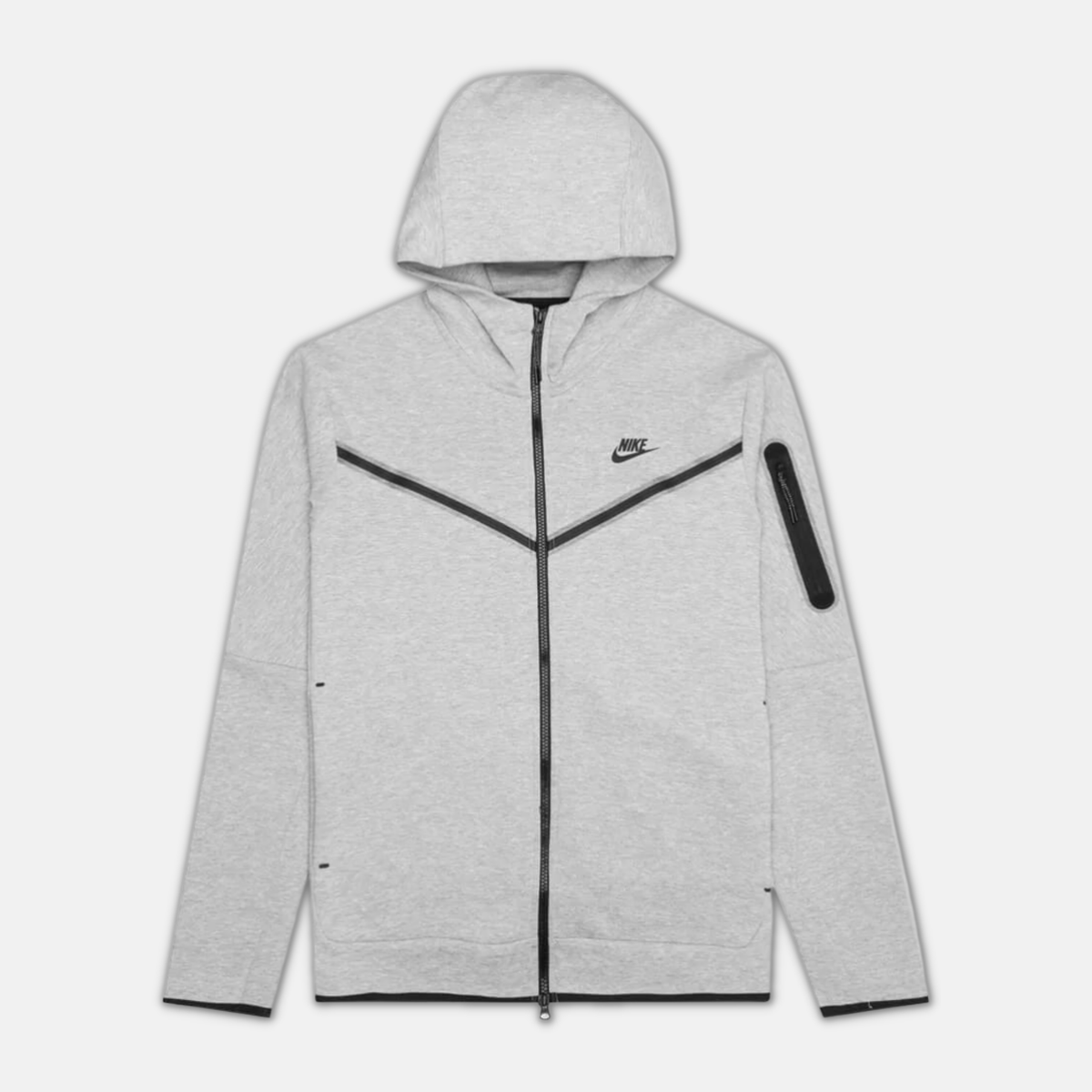 Nike Tech Fleece Hoodie - Grey (3rd Gen) - No Sauce The Plug