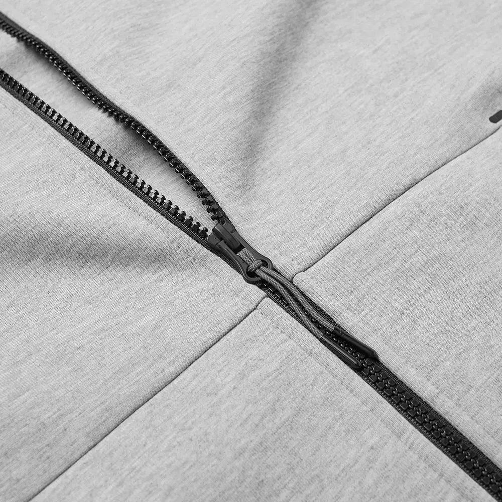 Nike Tech Fleece Hoodie - Light Grey (2nd Gen) - No Sauce The Plug