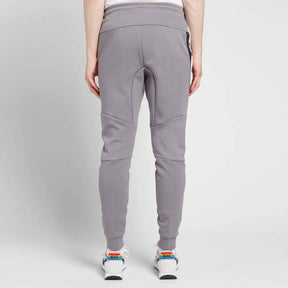 Nike Tech Fleece Joggers - Gun Smoke Grey & White (Old Season) - No Sauce The Plug