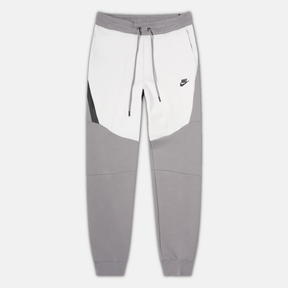 Nike Tech Fleece Joggers - Gun Smoke Grey & White (Old Season) - No Sauce The Plug