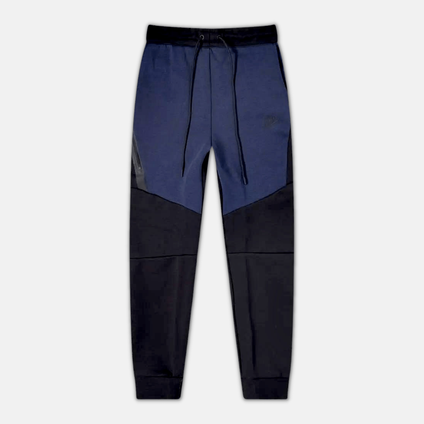 Nike Tech Fleece Joggers - Black & Navy (2nd Gen) - No Sauce The Plug