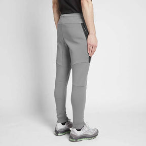 Nike Tech Fleece Joggers - Gun Smoke Grey (2nd Gen) - No Sauce The Plug