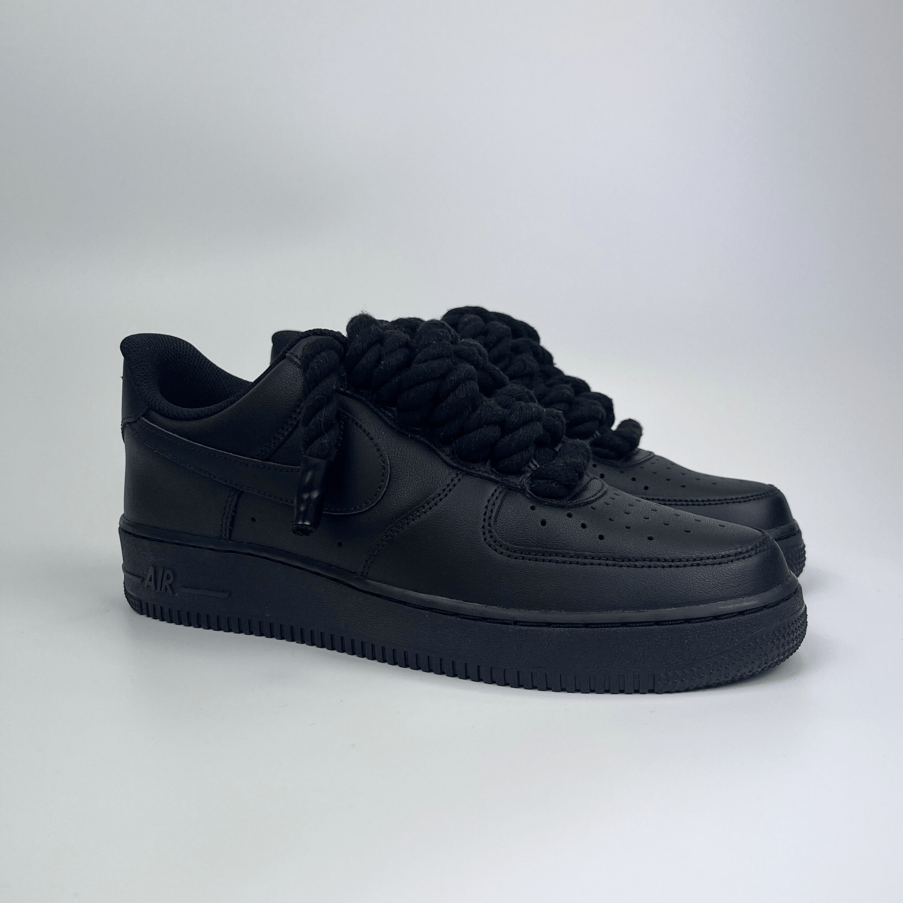 Rope Air Force 1 - Blackout - No Sauce The Plug