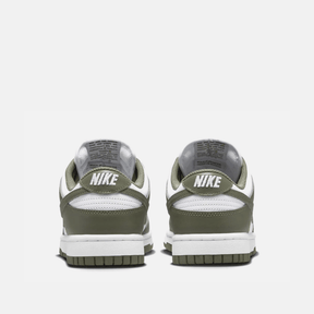 NIKE DUNK LOW - WHITE/OLIVE - No Sauce The Plug