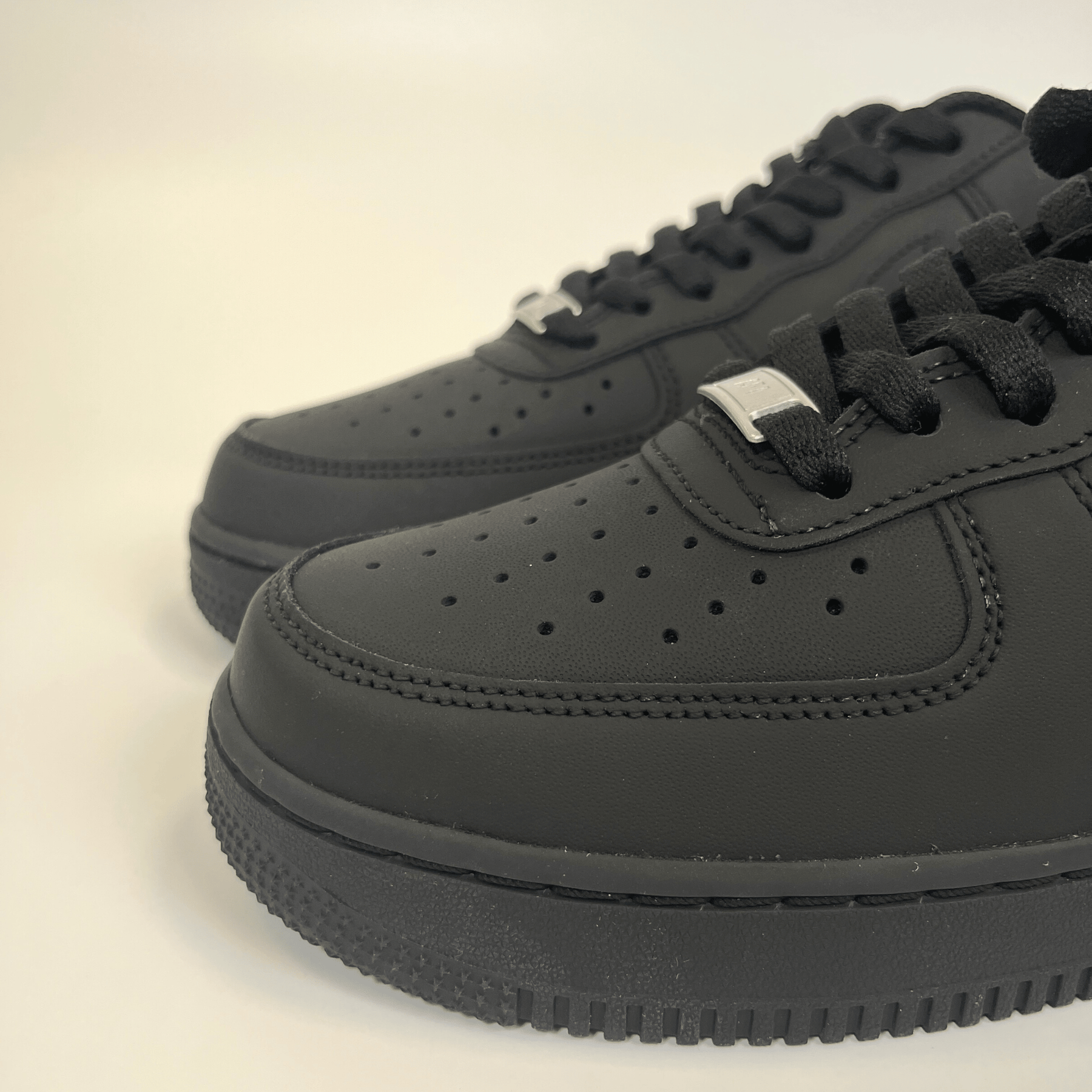 Nike Air Force 1 ‘07 - Matte Black - No Sauce The Plug