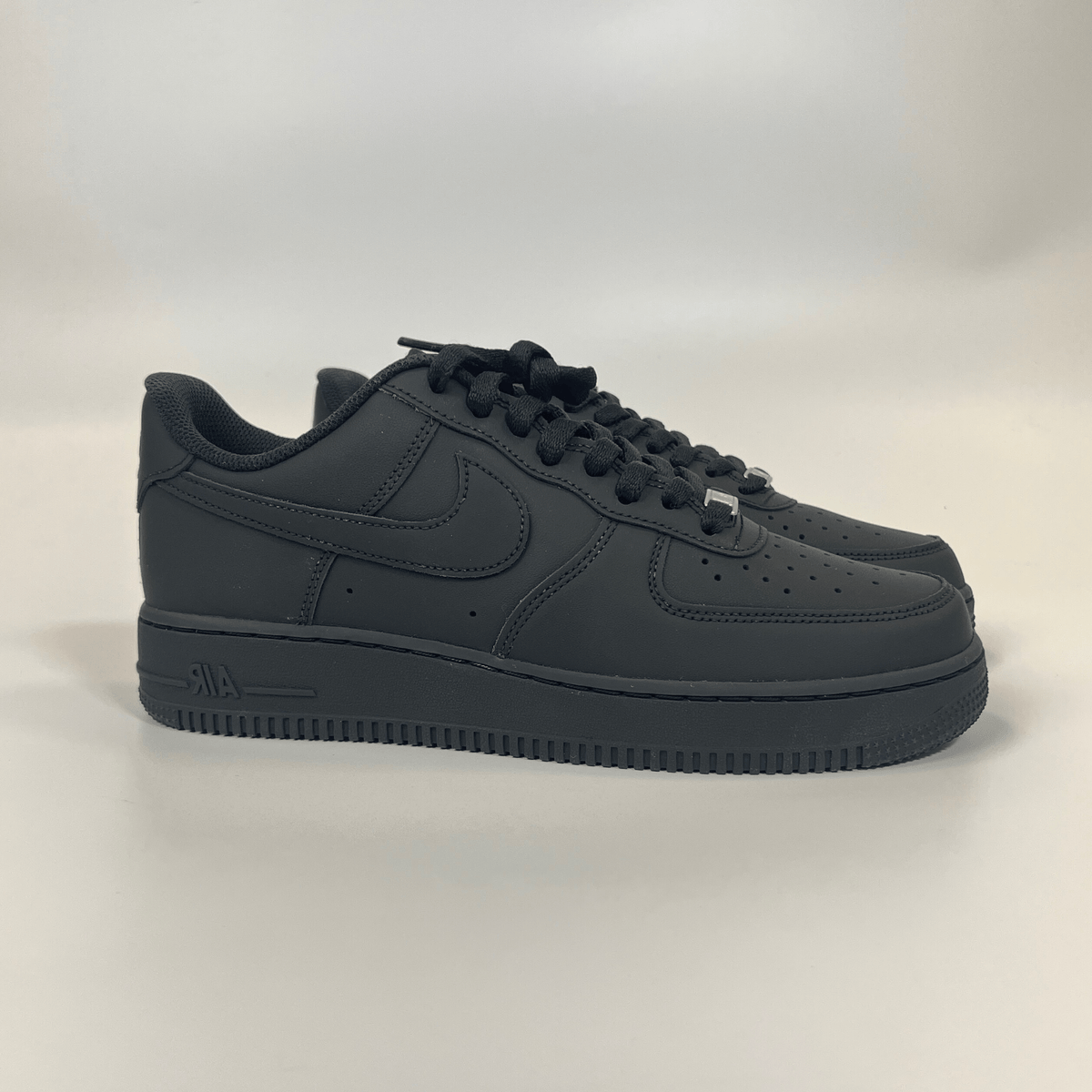 Nike Air Force 1 ‘07 - Matte Black - No Sauce The Plug