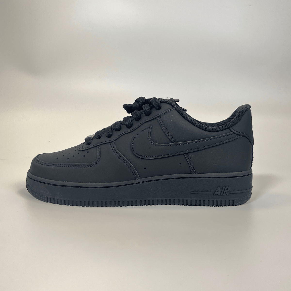 Nike Air Force 1 ‘07 - Matte Black - No Sauce The Plug