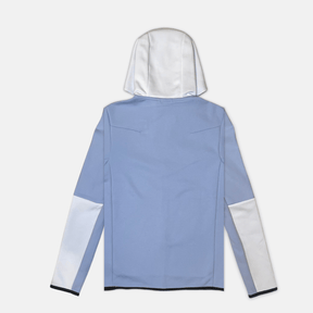 Nike Tech Fleece Hoodie - Cobalt Blue/Grey/Lemon (3rd Gen) - No Sauce The Plug