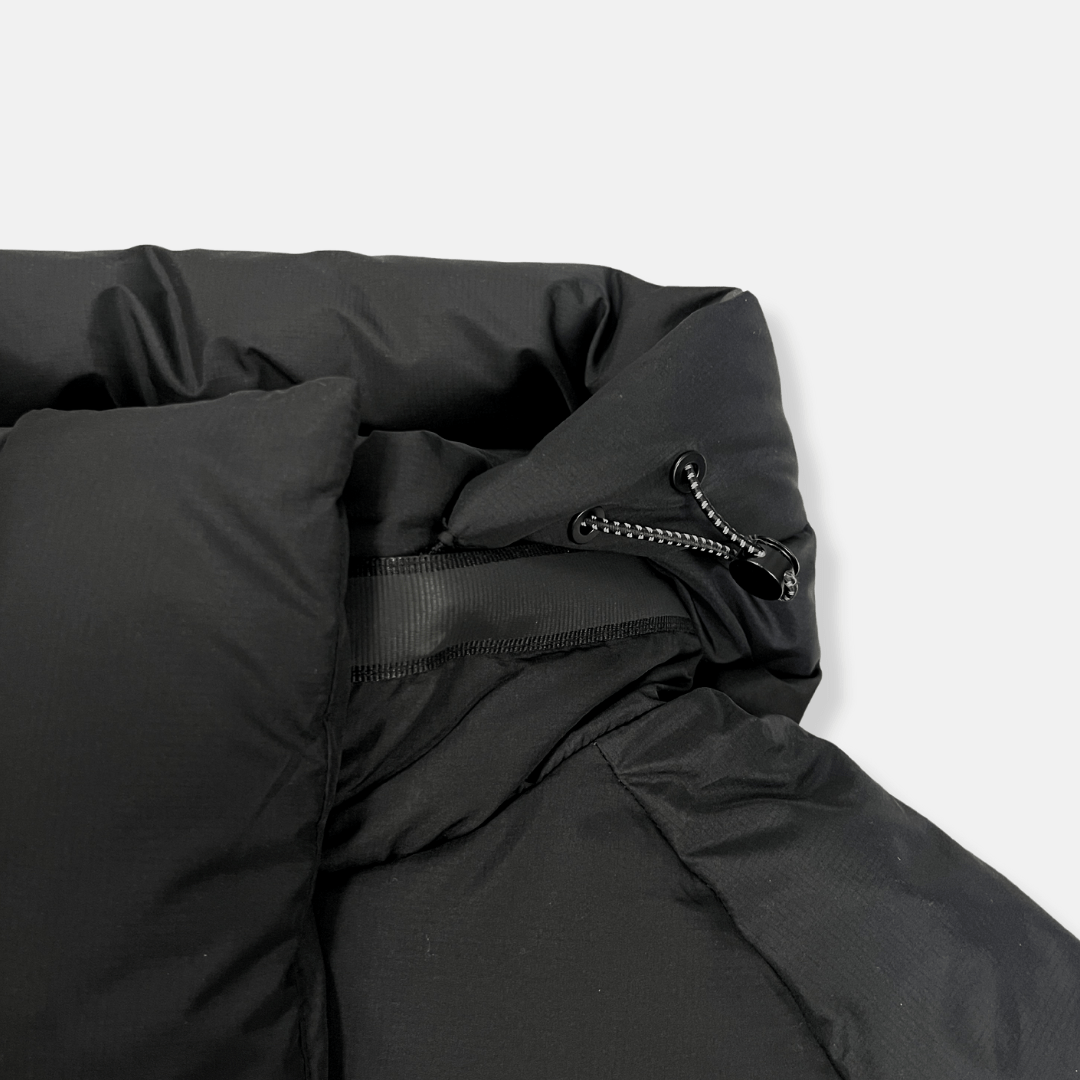 Syna Down Puffer Jacket - Blackout - No Sauce The Plug