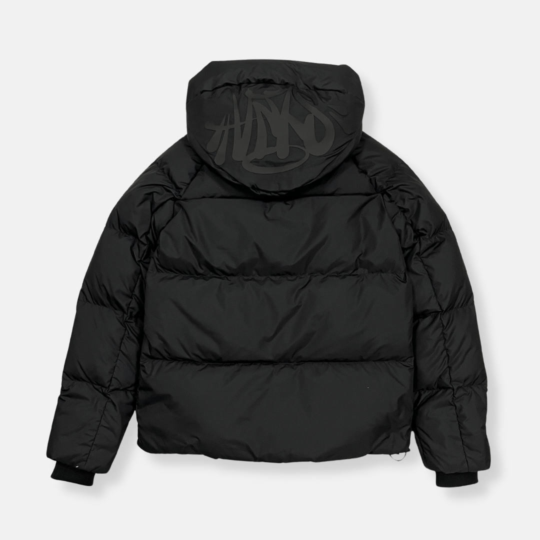 Syna Down Puffer Jacket - Blackout - No Sauce The Plug