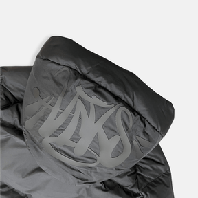 Syna Down Puffer Jacket - Blackout - No Sauce The Plug