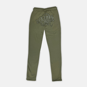 Syna Logo Tracksuit - Sage - No Sauce The Plug