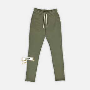 Syna Logo Tracksuit - Sage - No Sauce The Plug