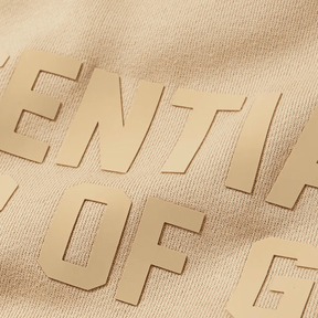 Fear Of God Essentials Basics Hoodie - Sand - No Sauce The Plug