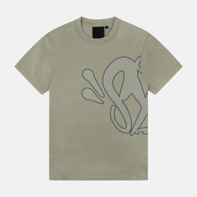 Syna T-shirt & Shorts Logo Set - Sage - No Sauce The Plug
