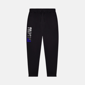 Trapstar Chenille Decoded 2.0 Hooded Tracksuit - Black/Dazzling Blue - No Sauce The Plug