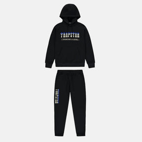 Trapstar Chenille Decoded 2.0 Hooded Tracksuit - Black Ice Edition - No Sauce The Plug