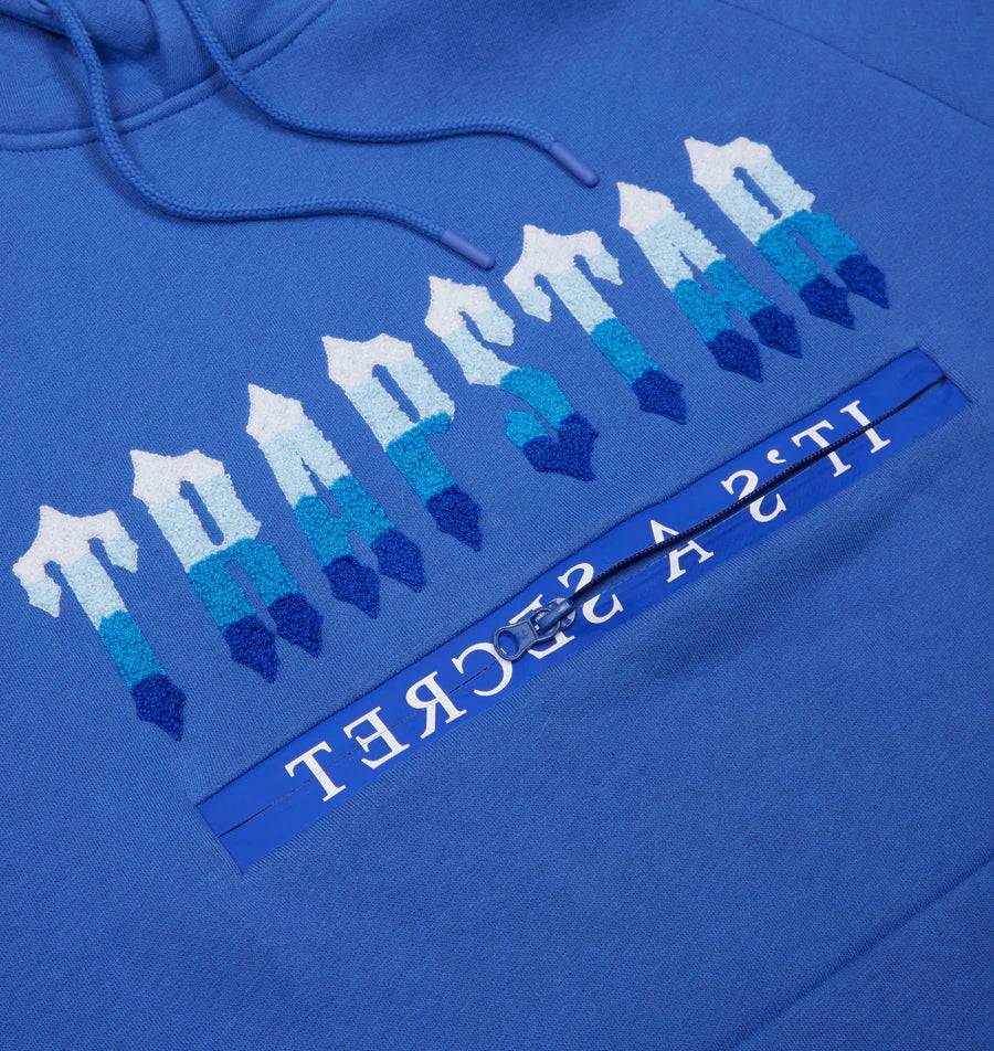 Trapstar Chenille Decoded 2.0 Hooded Tracksuit - Dazzling Blue - No Sauce The Plug